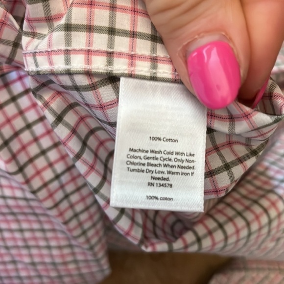 Vineyard Vines Murray Shirt Casual Button Down Classic Fit Size Medium - Picture 9 of 11